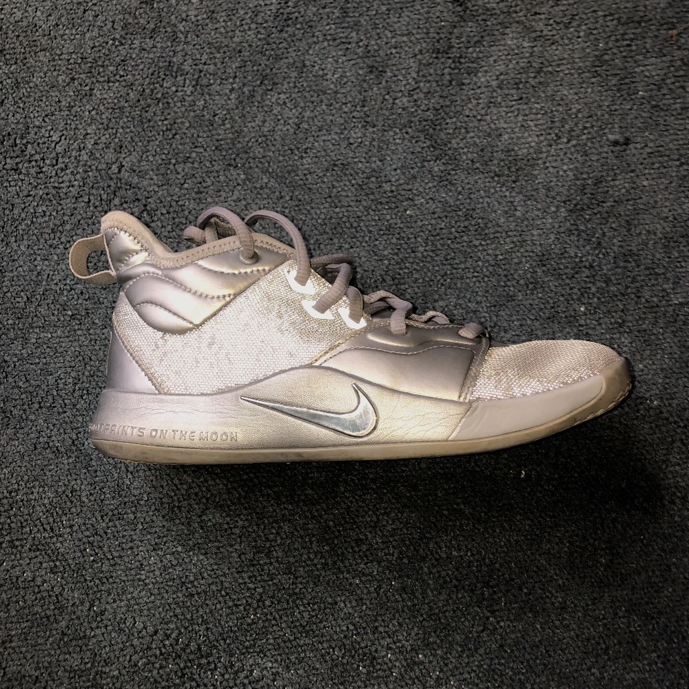 Nike PG 3 "NASA 50th" silver
